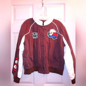 100 Cotton/Vegan Bomber Jacket